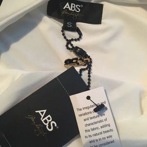 ABS Allen Schwartz Dresses - ❤️SALE❤️NWT Abs white and black striped gown ABS Allen Schwartz Dresses - ❤️SALE❤️NWT Abs white and black striped gown